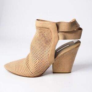 Guess Cutout Ankle Bootie Nude